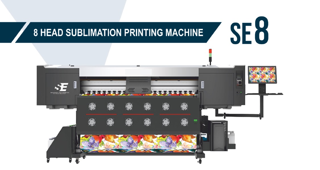 8 HEAD SUBLIMATION PRINTER